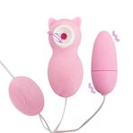 Imagen de Succionador estimulador de clítoris Osito con bala vibradora a control