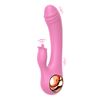 Imagen de Consolador vibrador con lengua estimuladora y Calor 20 niveles