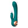 Imagen de Consolador vibrador con lengua estimuladora y Calor 20 niveles
