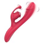 Imagen de Consolador Vibrador doble estimulador 10 frecuencias + Calor
