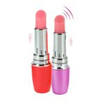 Imagen de Consolador Vibrador Lápiz labial estimulador clítoris