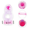 Imagen de Anillo  para pene con estimulador vibrador a pila