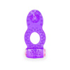 Imagen de Anillo  para pene con estimulador vibrador a pila