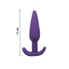 Imagen de Plug Dilatador anal  liso Base curva