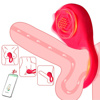 Imagen de Anillo vibrador  estimulador para pene  con  Control remoto  app