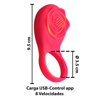 Imagen de Anillo vibrador  estimulador para pene  con  Control remoto  app