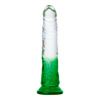 Imagen de Dildo Consolador Venoso transparente con color